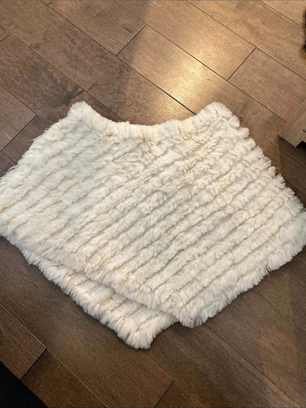 Fresh Co. Cream Rabbit Fur